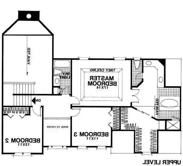 Upper Level Floorplan