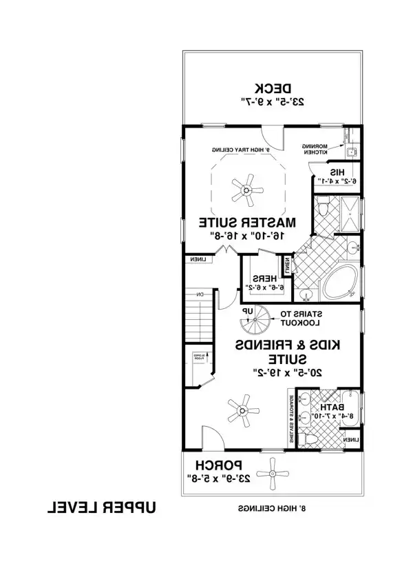 Upper Level Floorplan