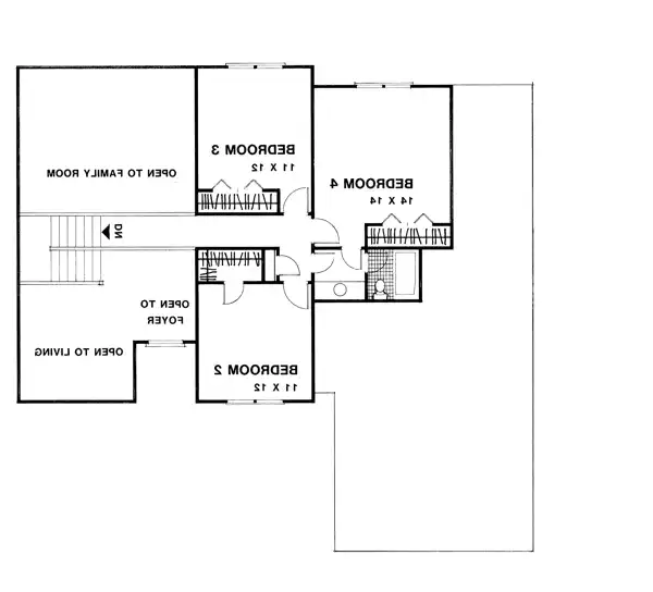 Upper Level Floorplan