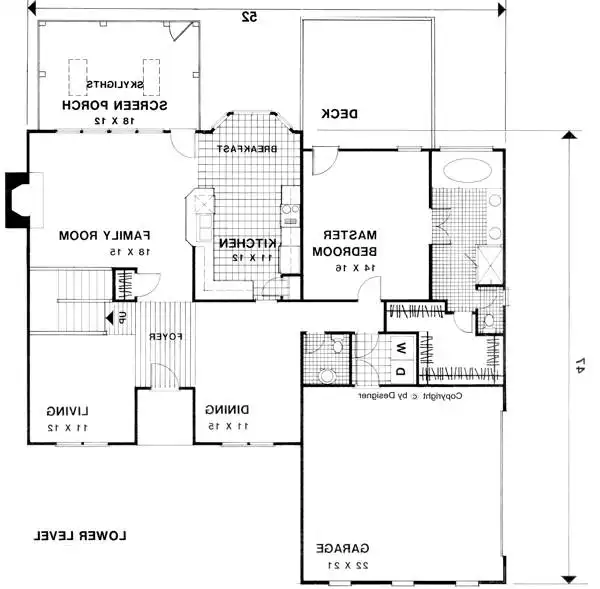 Lower Level Floorplan