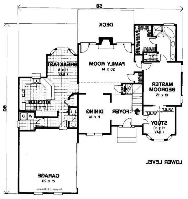 Lower Level Floorplan
