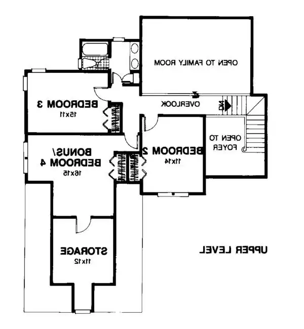 Upper Level Floorplan