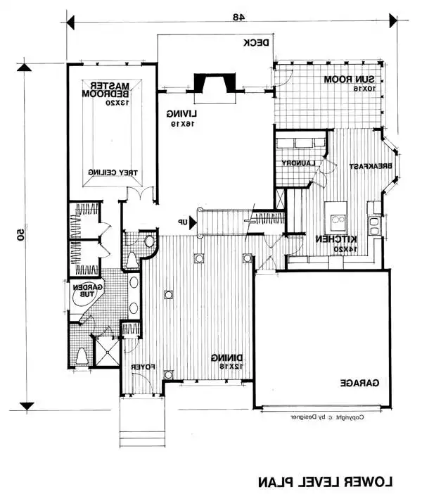 Lower Level Floorplan