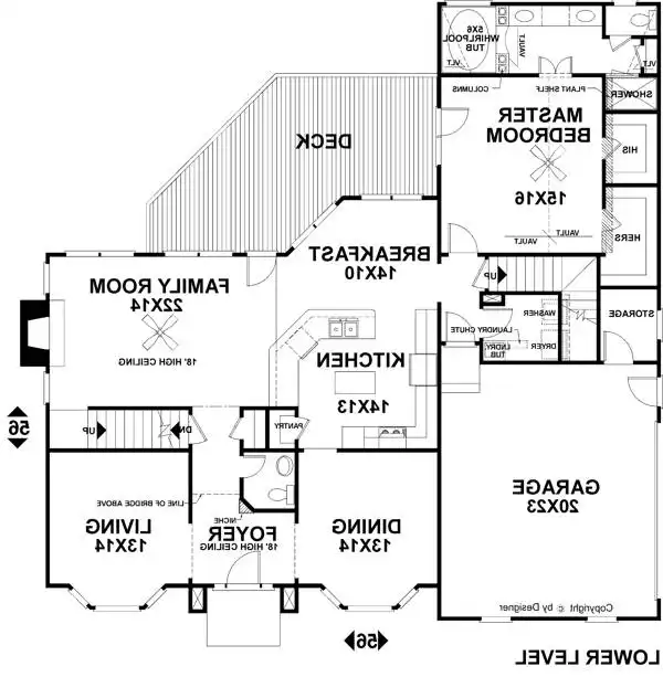 Lower Level Floorplan