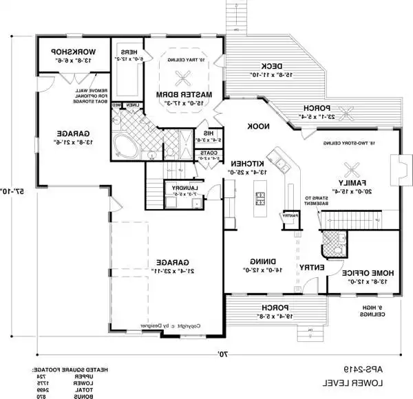 Lower Floorplan