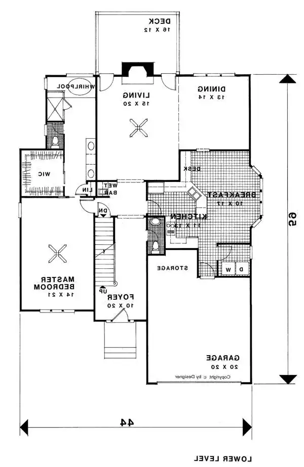 Lower Level Floorplan