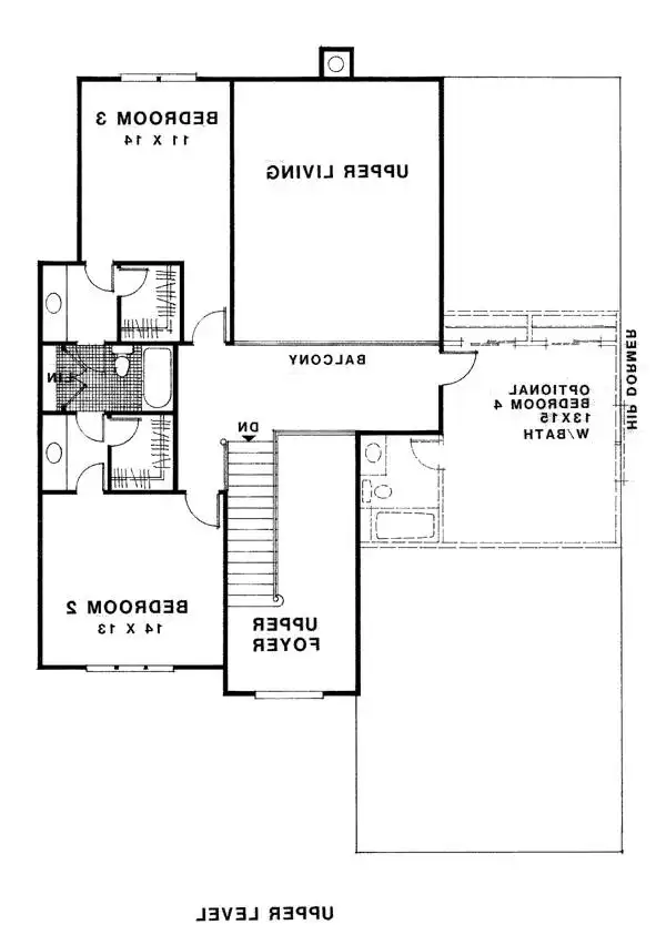 Upper Level Floorplan