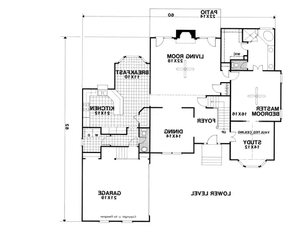 Lower Level Floorplan