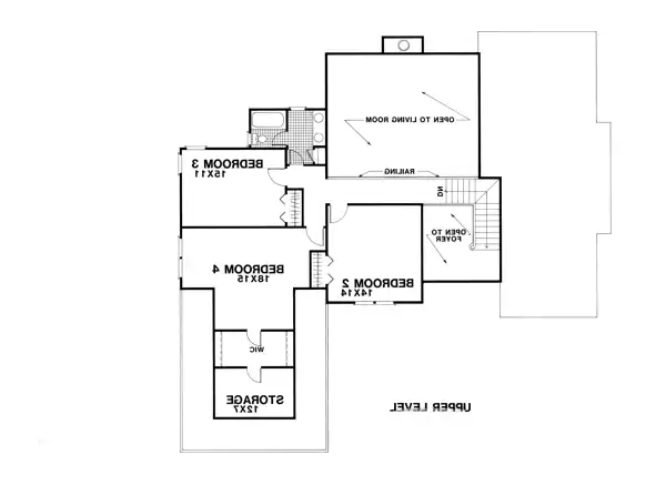 Upper Level Floorplan