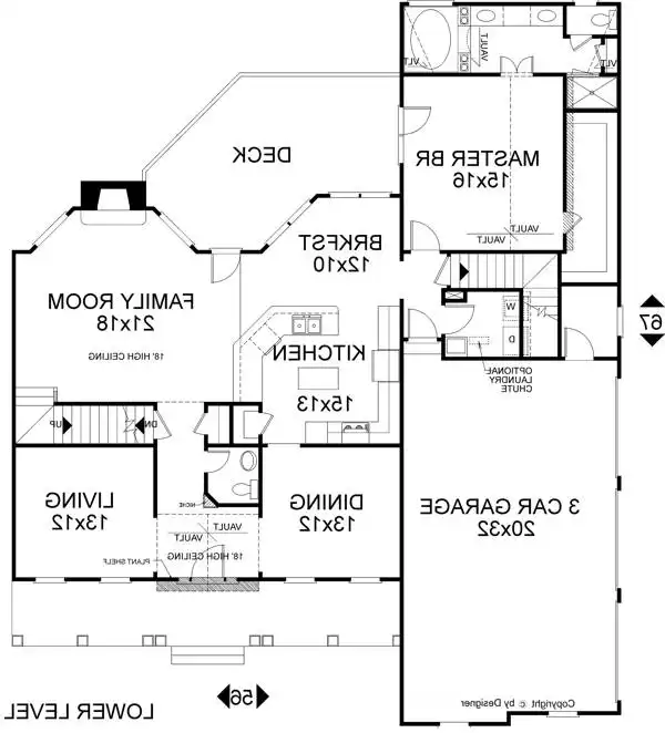 Lower Level Floorplan
