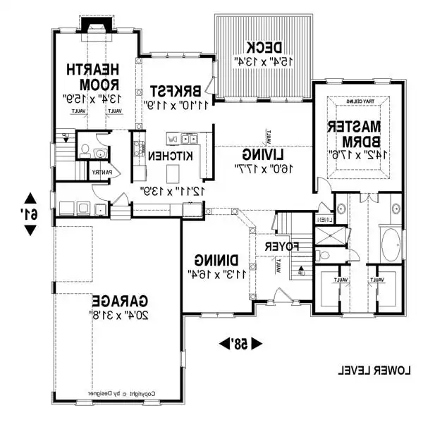 Lower Level Floorplan