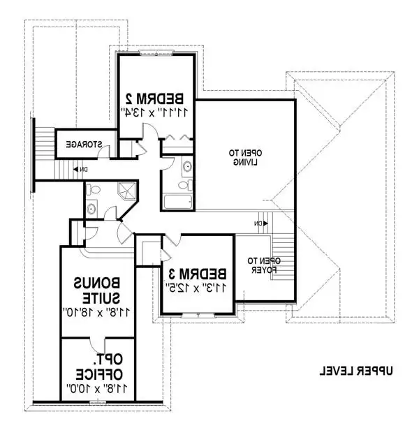 Upper Level Floorplan