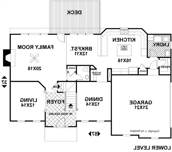 Lower Level Floorplan