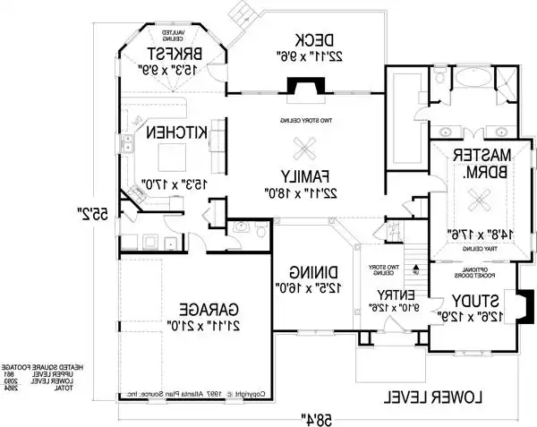 Lower Level Floorplan