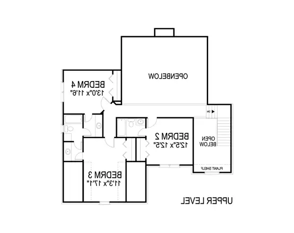 Upper Level Floorplan