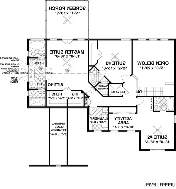 Upper Floorplan