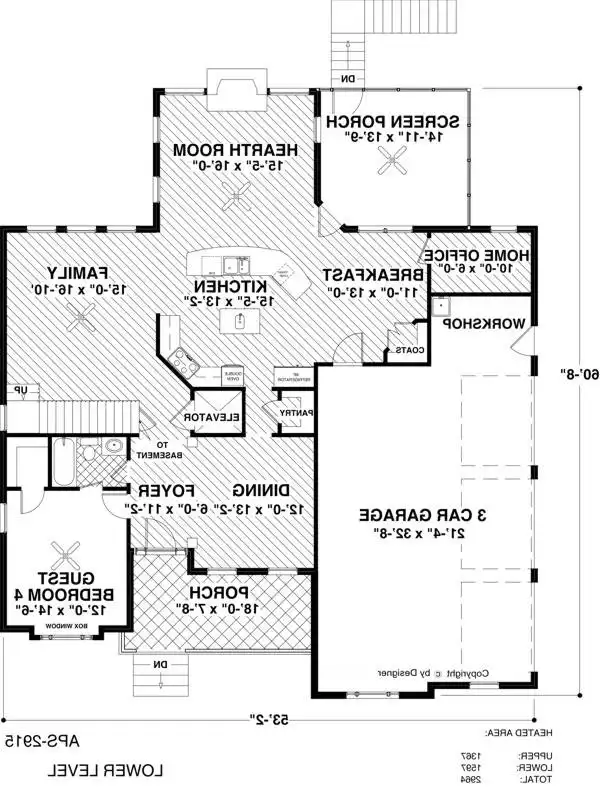 Lower Level Floorplan