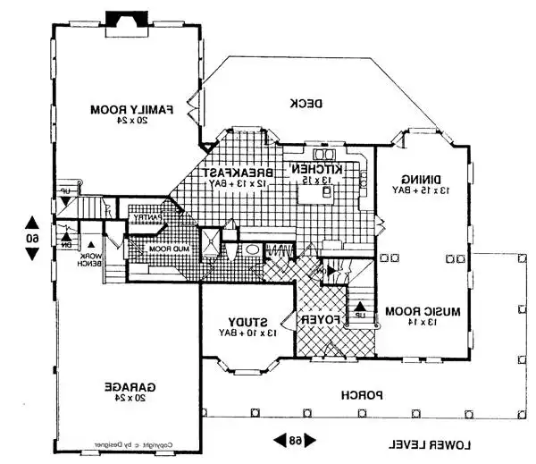 Lower Level Floorplan