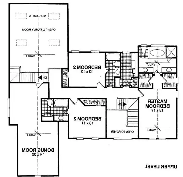 Upper Level Floorplan