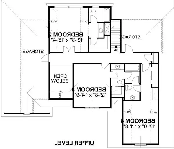 Upper Level Floorplan