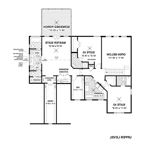 Upper Level Floorplan