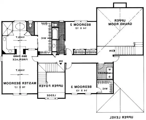 Upper Level Floorplan