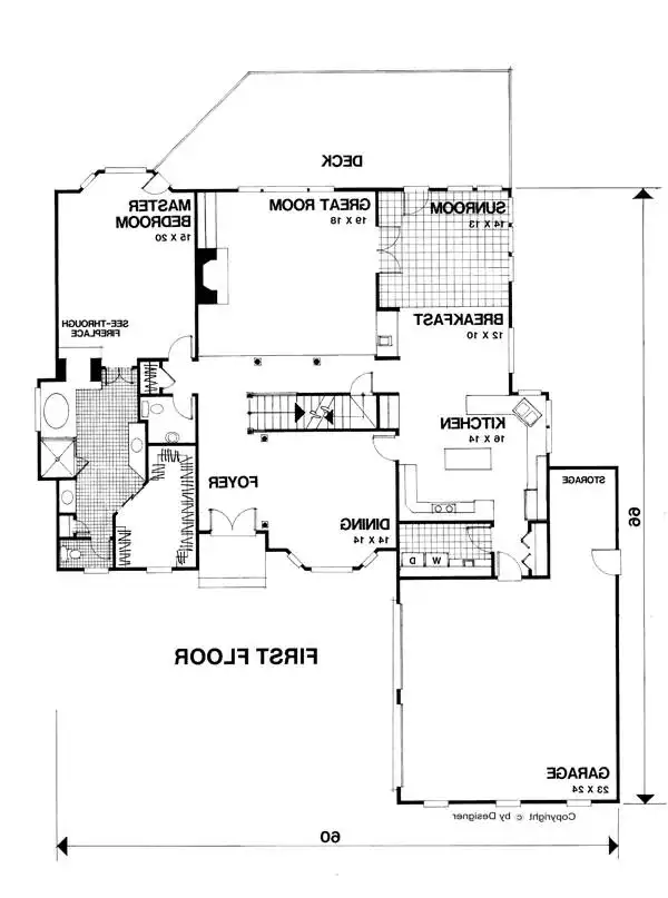 Lower Level Floorplan