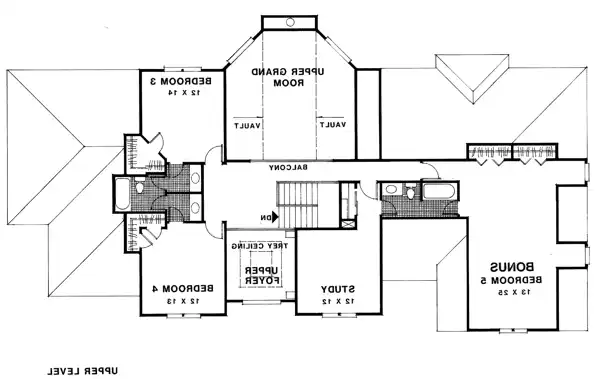 Upper Level Floorplan