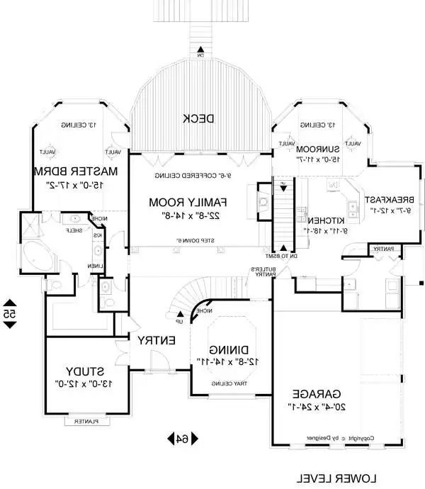 Lower Level Floorplan