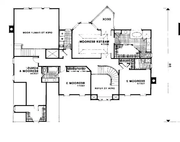 Upper Level Floorplan