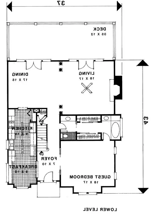 Lower Level Floorplan