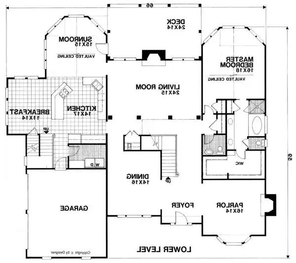 Lower Level Floorplan
