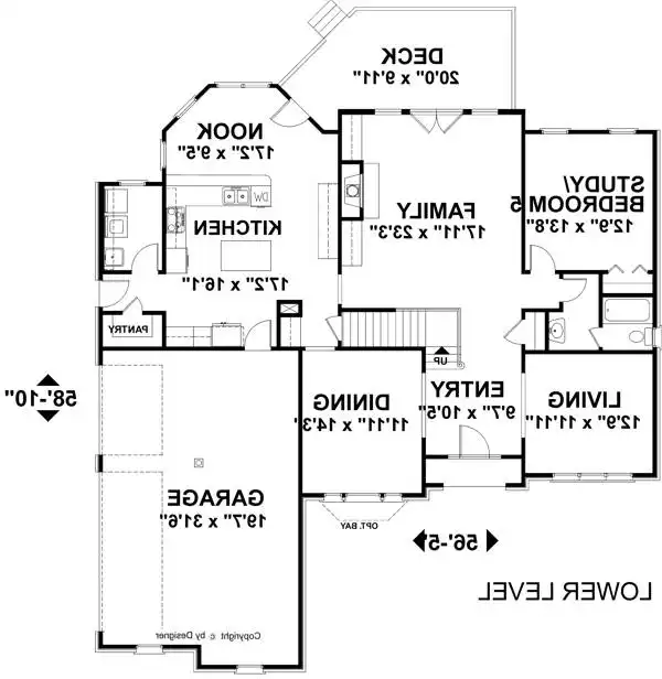 Lower Level Floorplan