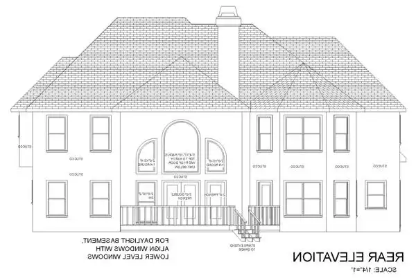 Rear Elevation