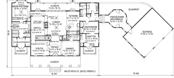 Lower Level Floorplan