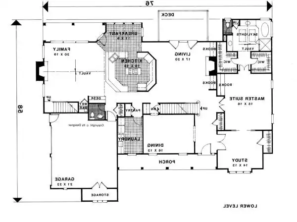 Lower Level Floorplan
