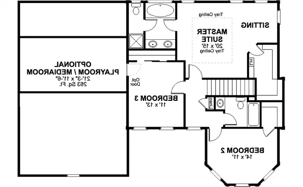 Upper Floorplan
