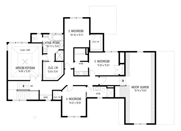 Upper Level Floorplan