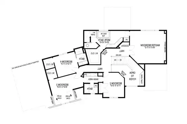 Upper Floorplan