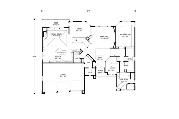 Main Level Floor Plan