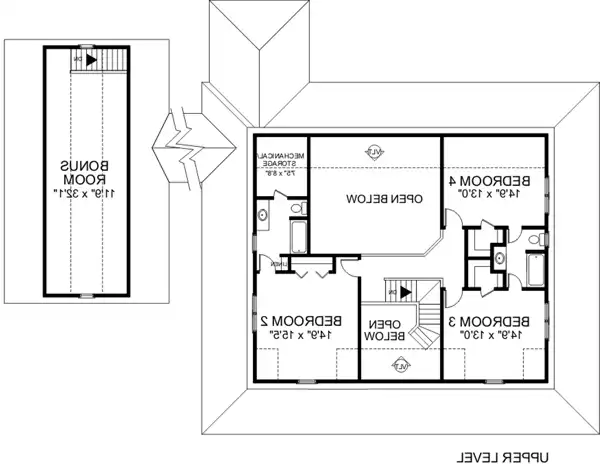 Upper Floorplan