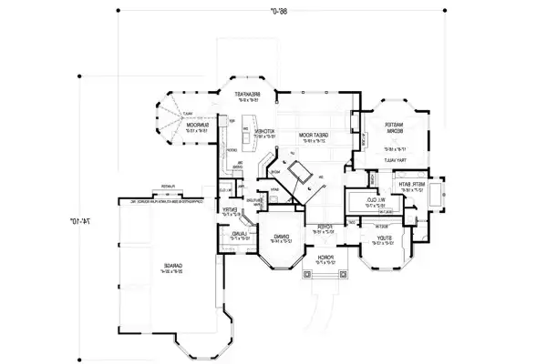 Lower Level Floorplan