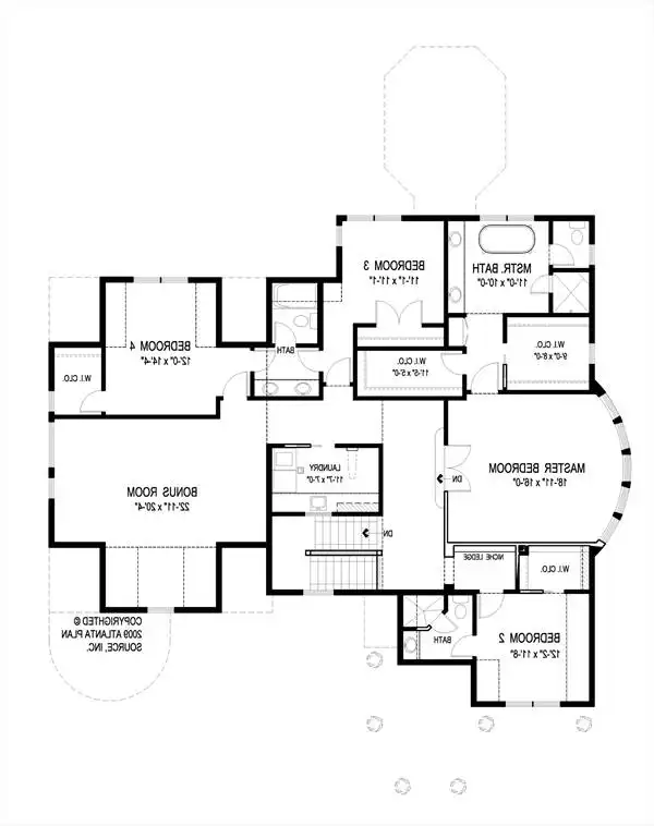 Upper Level Floorplan