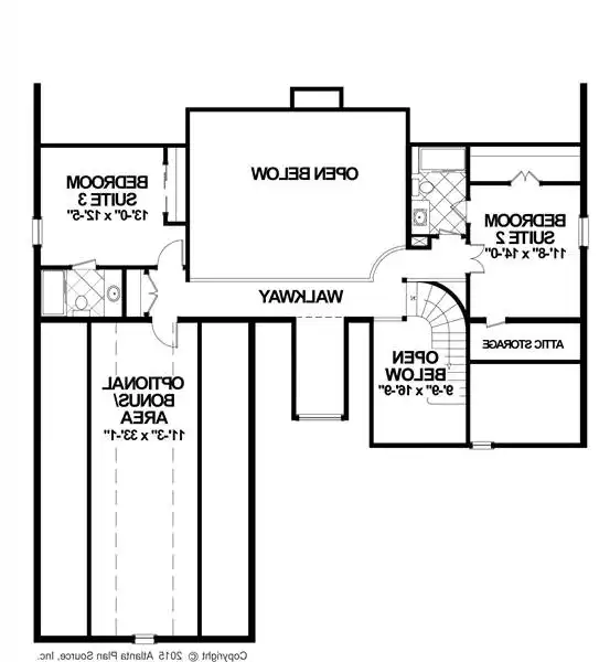 Upper Floorplan