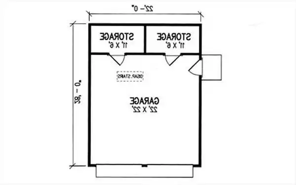 Optional Garage Plan