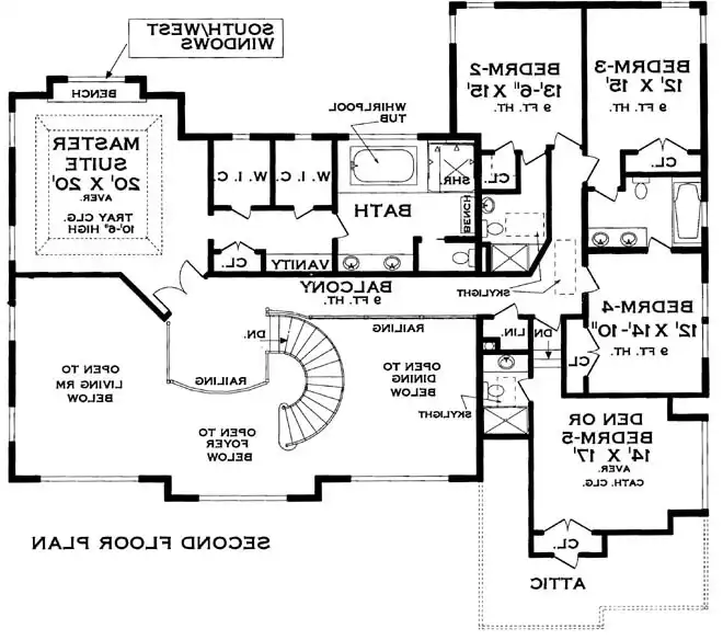 Second Floor Plan