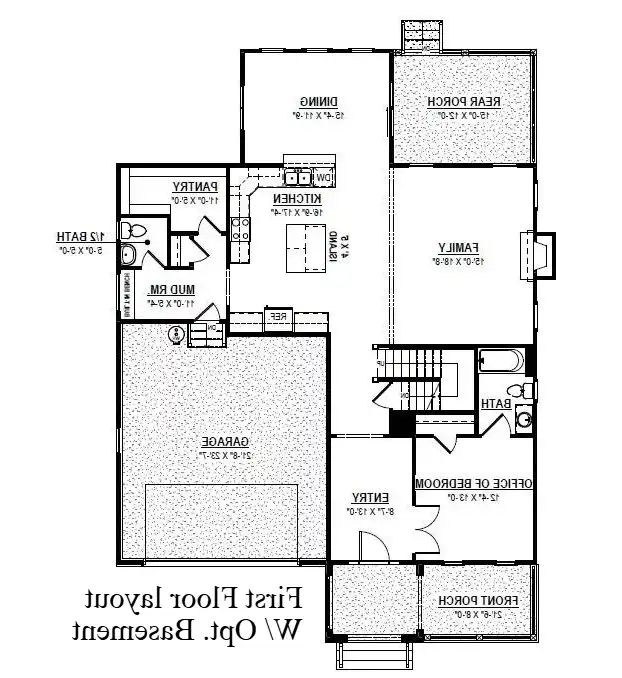 Basement Stair Location