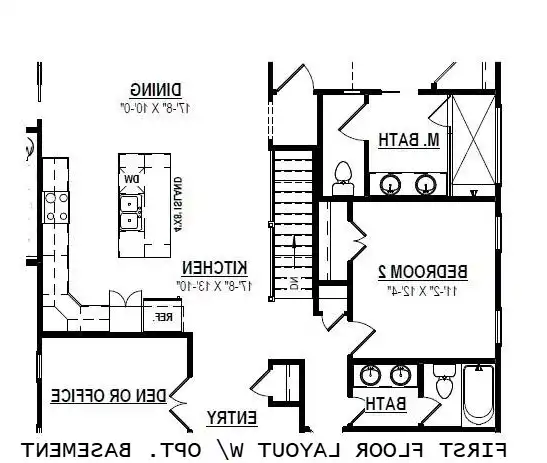 1st Floor with Optional Basement