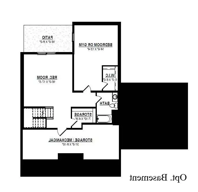 Optional Basement Plan