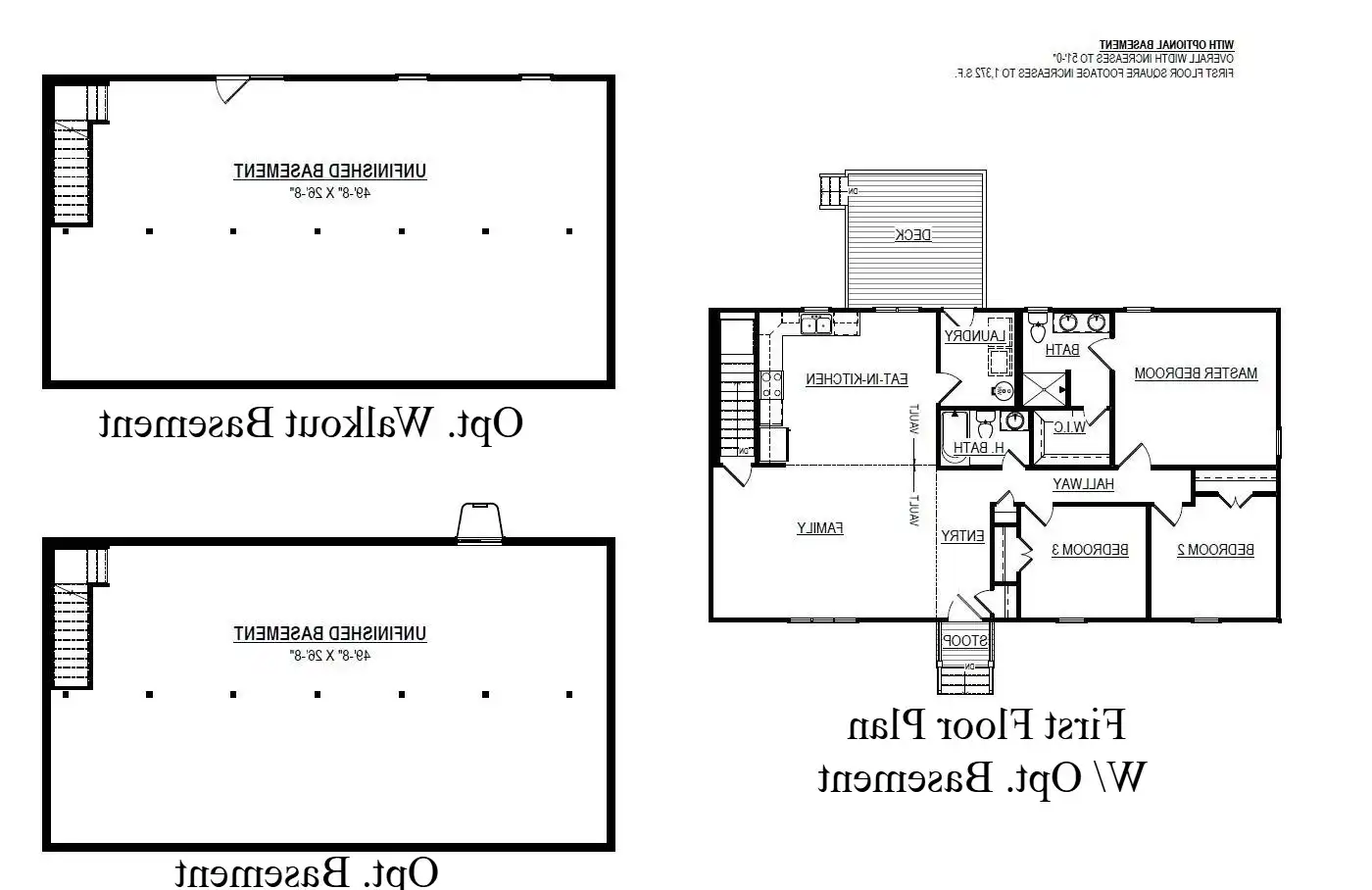 Optional Basement Plan